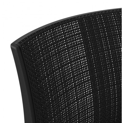 Plastová stolička ALBA – grafitová