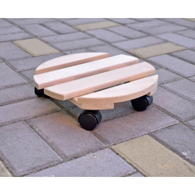 Pojazdný podstavec pod kvetináč 30cm