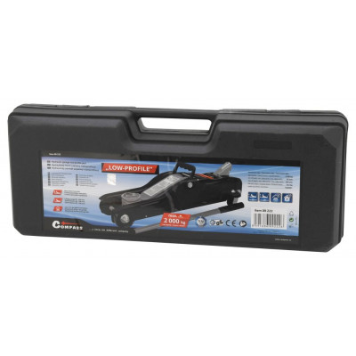 COMPASS Hydraulický pojazdný hever, nízkoprofilový, do 2 ton