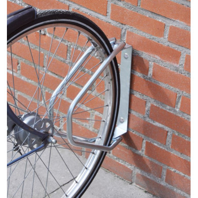 Stojan na bicykel na stenu 8 x 33 x 28 cm, kov