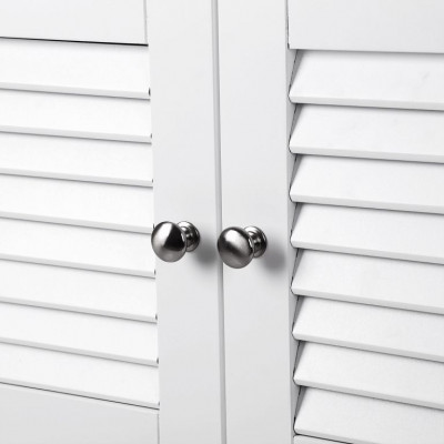 Kúpeľňová skrinka pod umývadlo, biela 60x60x30 cm