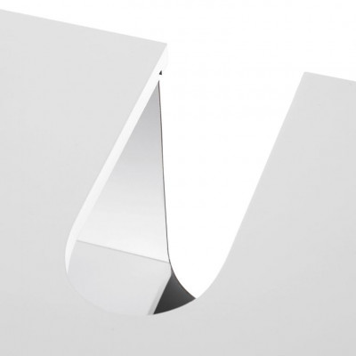 Kúpeľňová skrinka pod umývadlo, biela 60x60x30 cm