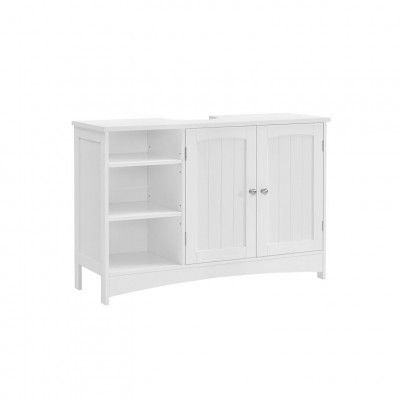 Kúpeľňová skrinka pod umývadlo 90x30x60 cm, biela