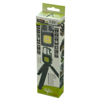 Svietidlo COB 600lm MULTI TRIPOD so stojanom