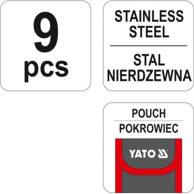 Multifunkčný nôž 9 funkcií nerez