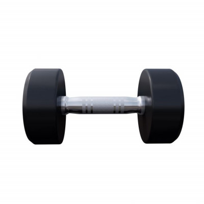 Gorilla Sports Guľaté jednoručné činky, gumové, 2 x 7,5 kg
