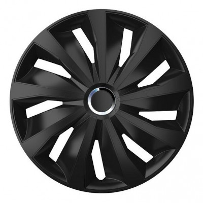 Súprava krytov na kolesá Grip Pro Black 16  - čierna