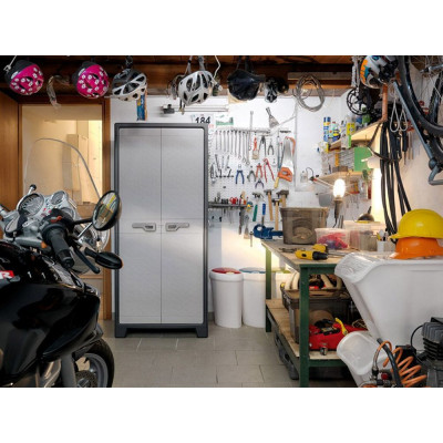 Záhradná vonkajšia skrinka TITAN HIGH - 182 x 80 x 44 cm