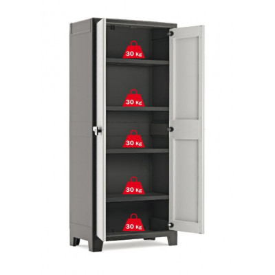 Záhradná vonkajšia skrinka TITAN HIGH - 182 x 80 x 44 cm