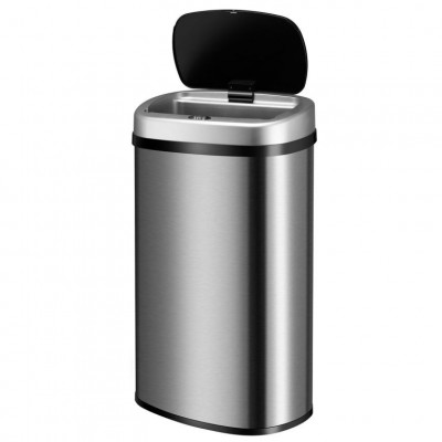 Automatický odpadkový kôš 50 l s pohybovým senzorom, nerez