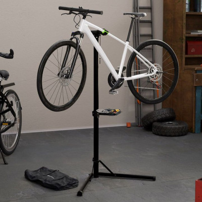 Skladací stojan na bicykle 50 kg, montážny a servisný stojan