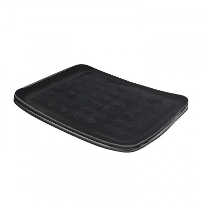 Nafukovacia matrac s pumpou, 197 x 154 x 45 cm, čierna