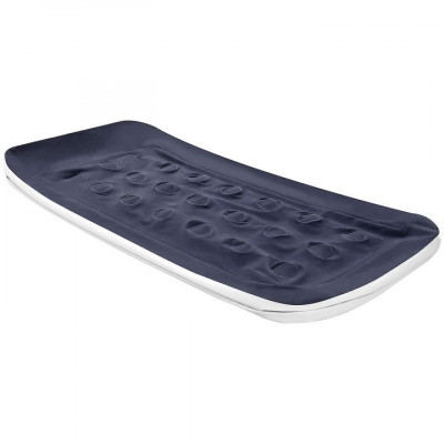 Nafukovacia matrac s pumpou, 191 × 91 × 44 cm, modrá a biela