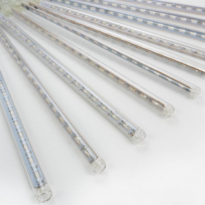 Vianočné LED osvetlenie padajúci sneh, 180 LED, farebné