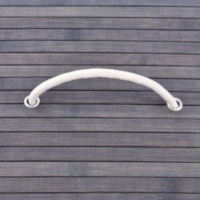 Bambusový košík na bielizeň 100 l, 2 priehradky, sivý