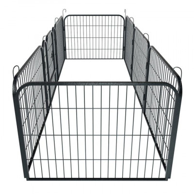 Kovová klietka pre šteniatka a malé zvieratá 160x160x60 cm