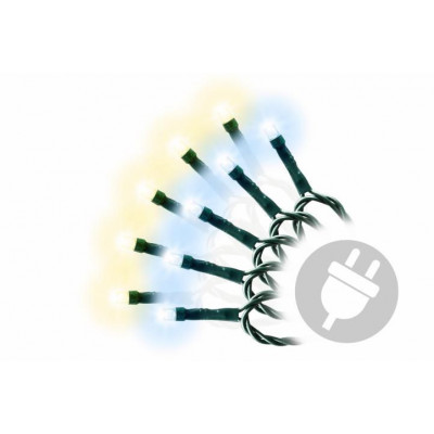 NEXOS Vianočná reťaz 3,9 m, 40 LED diód, 9 funkcií