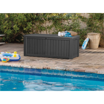 Záhradný box Rockwood box 570 l, grafit