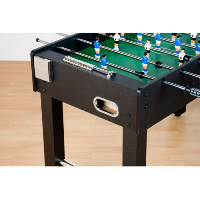 Stolný futbal  čierny MDF 121 x 101 x 79 cm