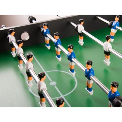 Stolný futbal  čierny MDF 121 x 101 x 79 cm