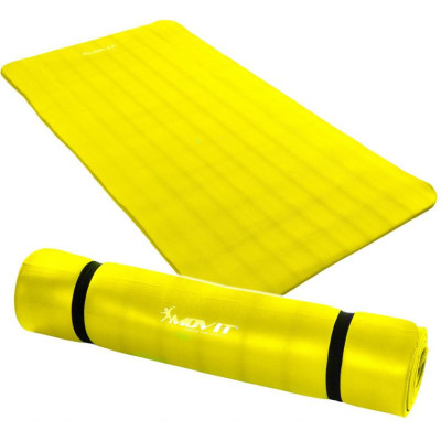 Podložka na jógu MOVIT 190 x 100 x 1,5 cm – žltá