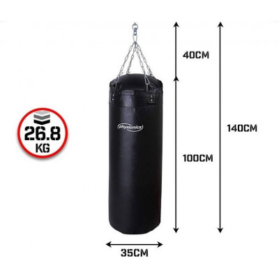 Závesné boxovacie vrece, 100 x 35 cm