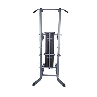 Multifunkčná fitness veža s lavicou a hrazdou, 120 kg nosnos