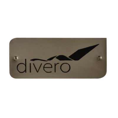 Skladacia stolička z teakového dreva DIVERO, 4 kusy