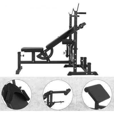 Gorilla Sports Posilňovacia lavička, čierna, 180 x 106 cm