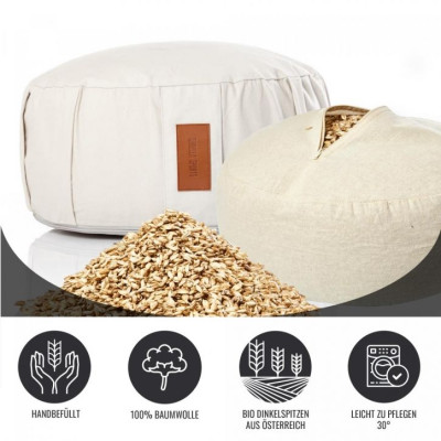 Gorilla Sports Meditačný vankúš, farba piesku