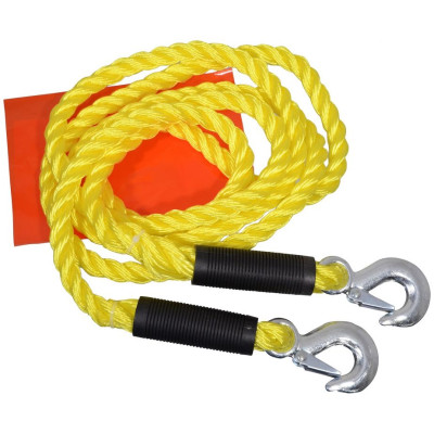 Ťažné lano s karabínami - 3,4 m