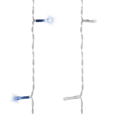 Vianočný svetelný záves - 3x3 m, 300 LED, studeno biely