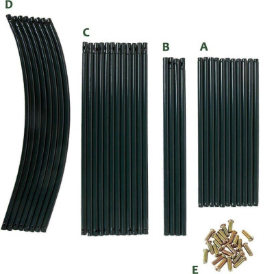 Anaterra Záhradný oblúk pre popínavé rastliny, 2 ks, 13 mm