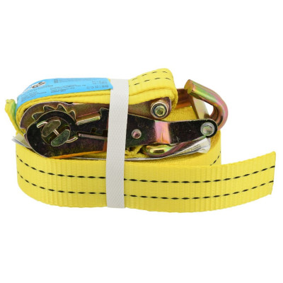 Popruh s račňou a hákmi, 5 m