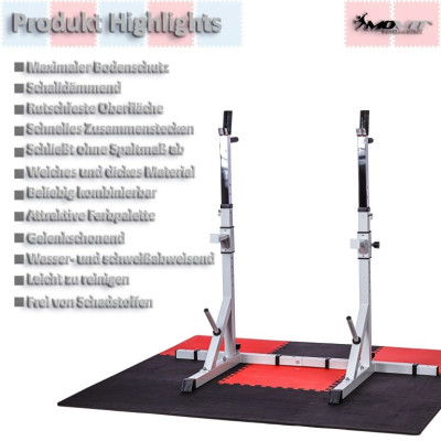 MOVIT sada ochranných podložiek, čierna, 3 m²