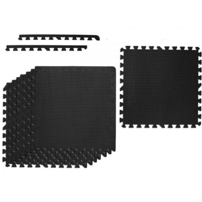 MOVIT sada ochranných podložiek, čierna, 3 m²