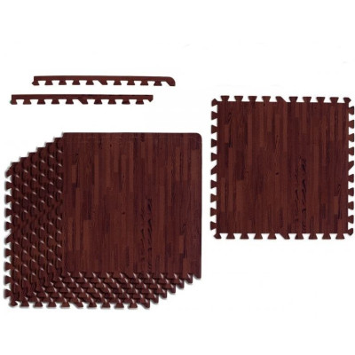 MOVIT sada ochranných podložiek, tmavé drevo, 3 m²