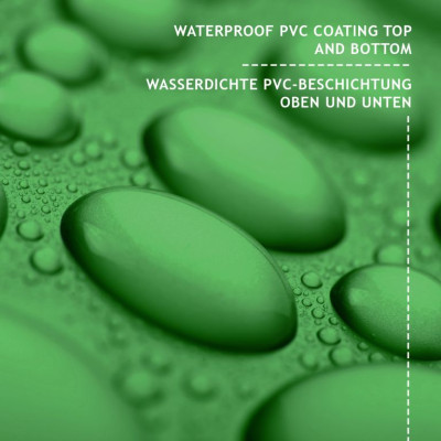 JAGO Plachta 650 g/m², hliníkové oká, zelená, 5 x 7 m