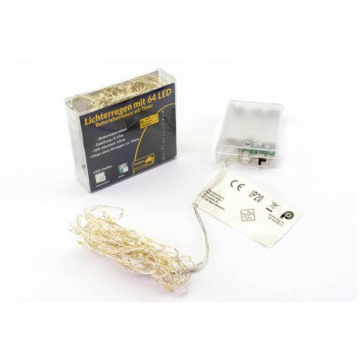 NEXOS Sada svetelných drôtov na batérie, 8 LED,teplá biela