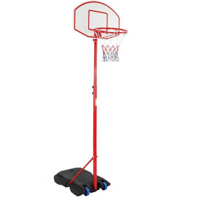 Basketbalový kôš s kolieskami, nastaviteľný 113 - 236 cm
