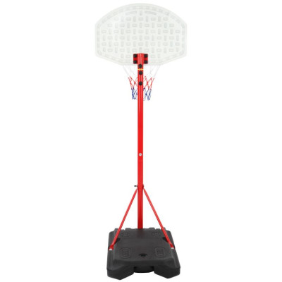 Basketbalový kôš s kolieskami, nastaviteľný 113 - 236 cm