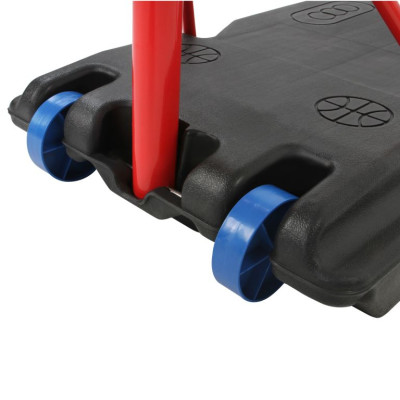 Basketbalový kôš s kolieskami, nastaviteľný 113 - 236 cm