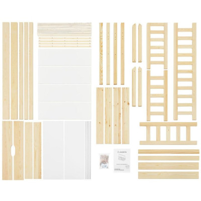 Detská posteľ 80 × 160 cm s úložným priestorom