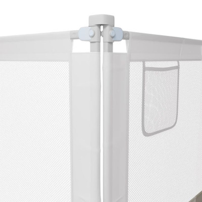 Detská zábrana na posteľ, 180 cm, výškovo nastaviteľná