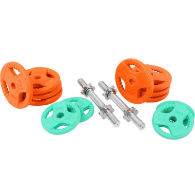 Gorilla Sports Sada činiek s hviezdicovým zámkom, 30 kg