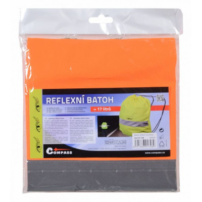 Batoh reflexný S.O.R., oranžový