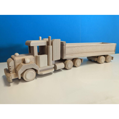 Drevený kamión USA, 48 x 10 x 12 cm