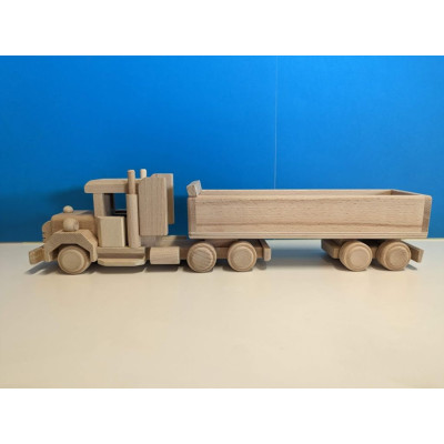 Drevený kamión USA, 48 x 10 x 12 cm