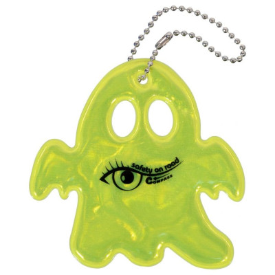 Reflexný prívesok duch, žltý