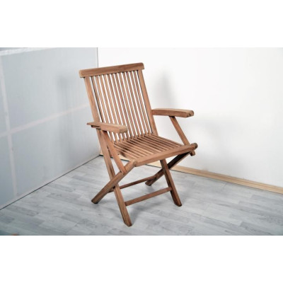 Diver záhradný exteriérový nábytok z tíkového dreva s opierkami Garth